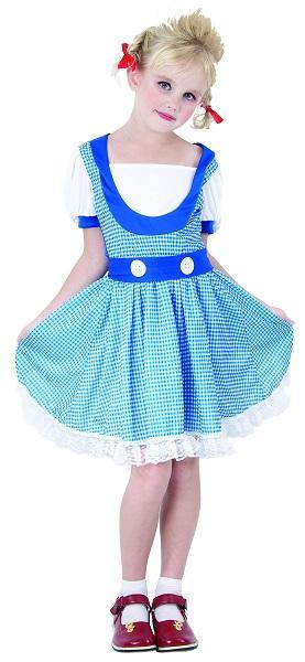 Girls Blue Dorothy Wizard of OZ Costume - The Base Warehouse