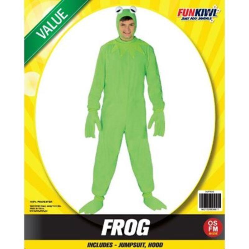 Adults Value Frog Costume - The Base Warehouse