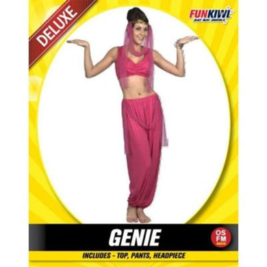 Womens Deluxe Genie Costume - The Base Warehouse