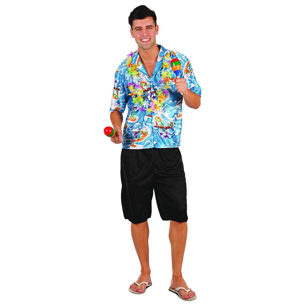 Mens Hawaiian Guy Costume