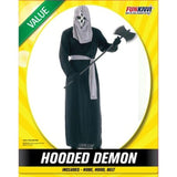 Load image into Gallery viewer, Mens Value Hooded Demon Costume - The Base Warehouse

