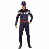 Load image into Gallery viewer, Mens Captain America Hero Costume
