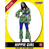 Load image into Gallery viewer, Womens Deluxe Hippie Girl Costume - The Base Warehouse
