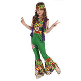 Load image into Gallery viewer, Girls Free Love Hippie Girl Costume - The Base Warehouse
