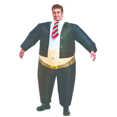 Mens Inflatable Big Boss Costume - The Base Warehouse
