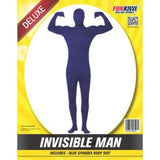 Load image into Gallery viewer, Mens Deluxe Blue Invisible Man Costume - The Base Warehouse
