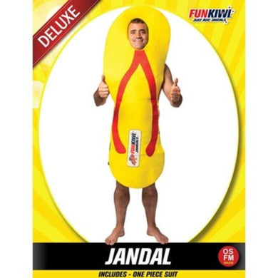 Adults Deluxe Jandal Costume - The Base Warehouse