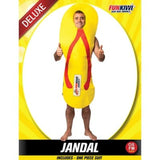 Load image into Gallery viewer, Adults Deluxe Jandal Costume - The Base Warehouse
