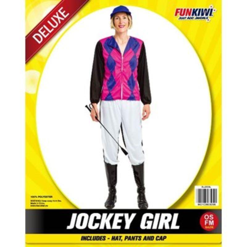 Womens Deluxe Jockey Girl Costume - The Base Warehouse