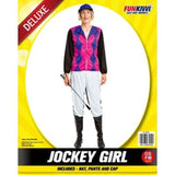 Load image into Gallery viewer, Womens Deluxe Jockey Girl Costume - The Base Warehouse
