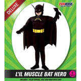 Load image into Gallery viewer, Toddlers Deluxe Muscle Bat Hero Costume - The Base Warehouse

