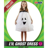 Load image into Gallery viewer, Toddlers Deluxe Ghost Dress Costume - The Base Warehouse
