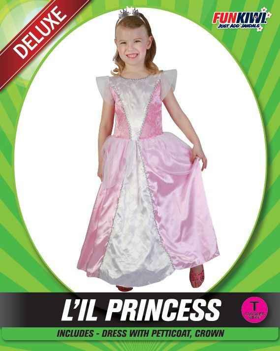 Girls Toddlers Pink Princess Costume - The Base Warehouse