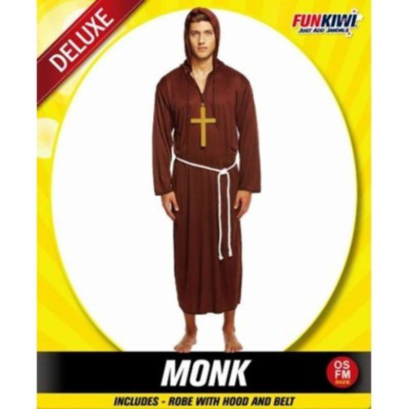 Mens Deluxe Monk Costume - The Base Warehouse