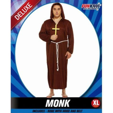Mens Deluxe Monk Costume - XL - The Base Warehouse