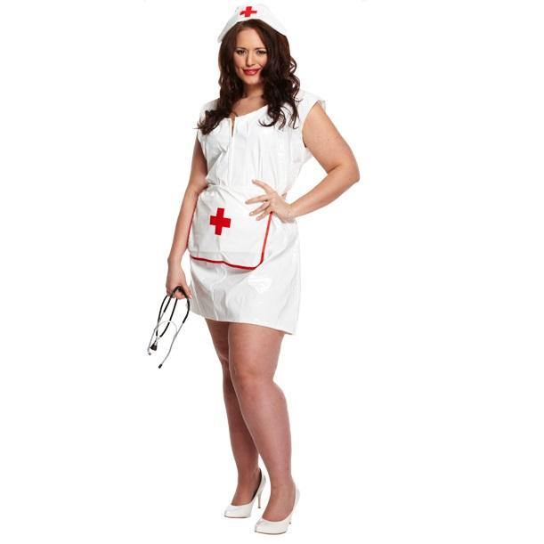 Womens Plus Size Nurse Costume - The Base Warehouse