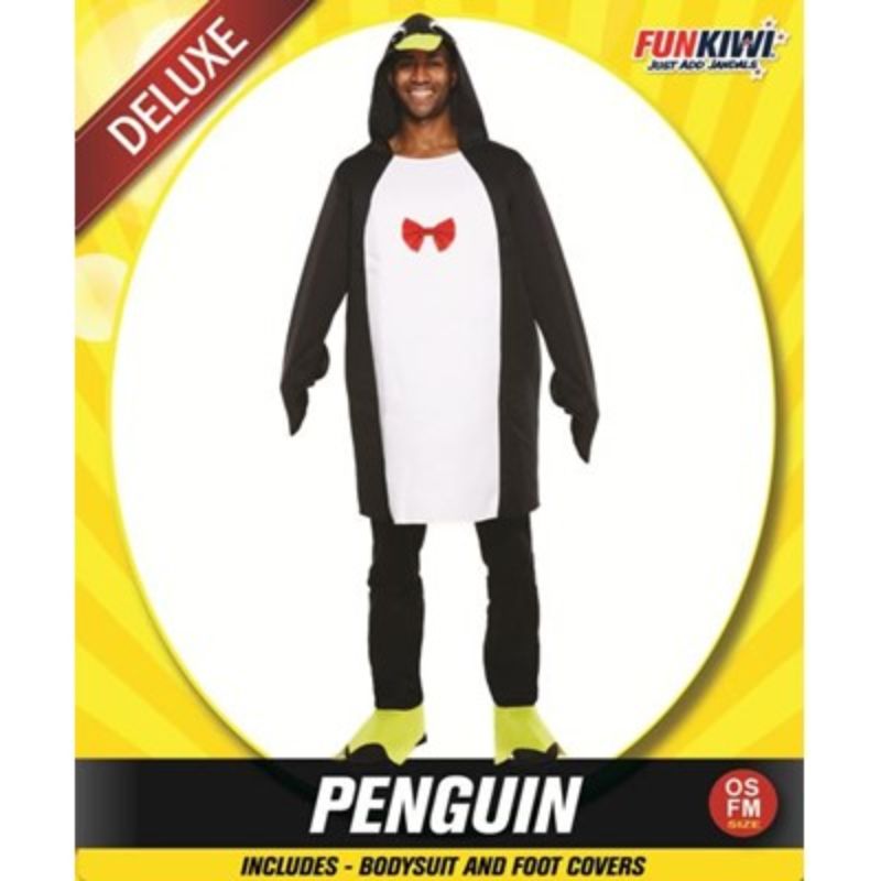 Mens Deluxe Penguin Costume