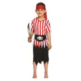 Load image into Gallery viewer, Boys Red Pirate Costume - Tall - The Base Warehouse
