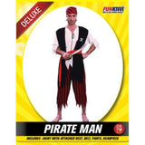 Load image into Gallery viewer, Mens Deluxe Pirate Man Costume - The Base Warehouse
