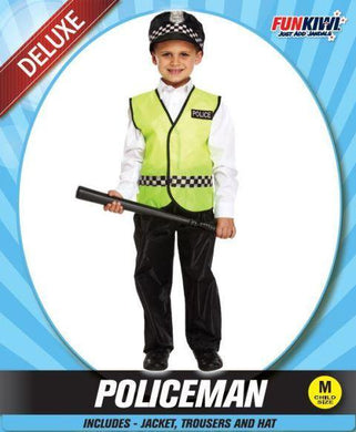 Boys Policeman Costume - The Base Warehouse