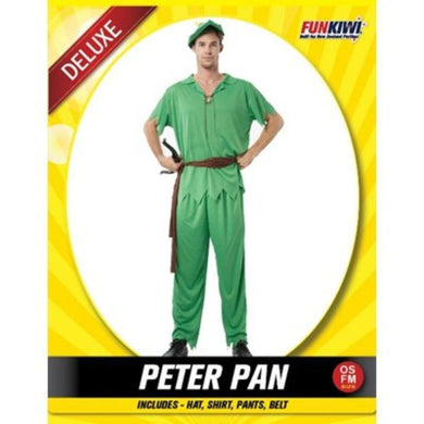 Mens Deluxe Peter Pan Costume - The Base Warehouse