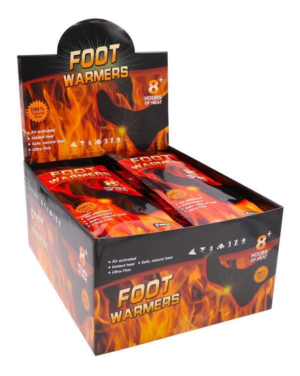 1 Pair Adhesive Foot Warmers - The Base Warehouse