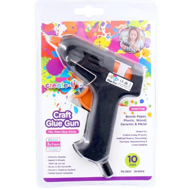 10 Watt Craft Glue Gun - 11.2cm x 13.5cm - The Base Warehouse