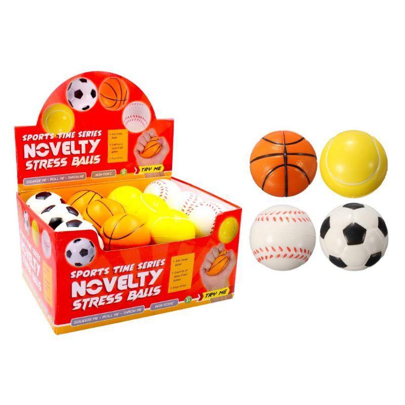 Sports Time Series Stress Ball - 7cm - The Base Warehouse