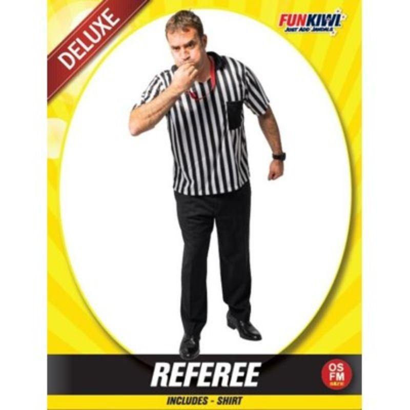 Mens Deluxe Referee Costume - The Base Warehouse