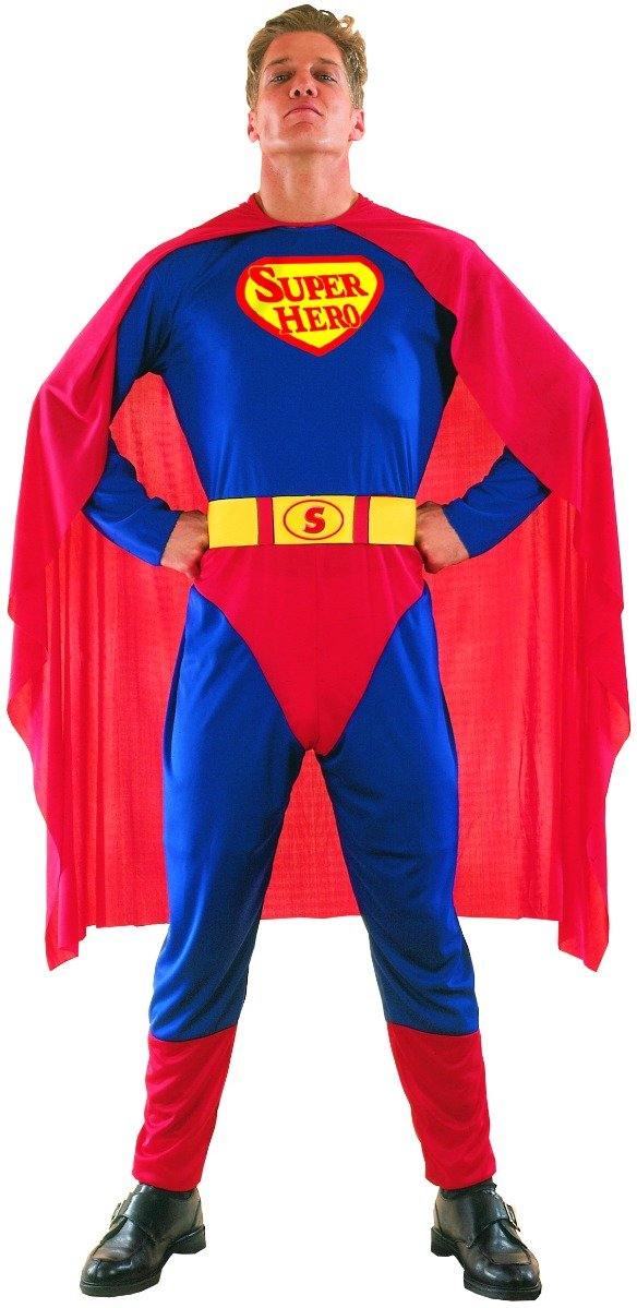 Mens Classic Super Hero Costume - The Base Warehouse