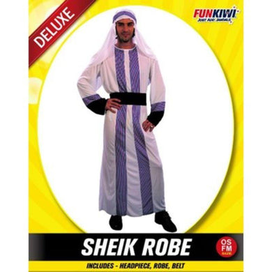 Mens Deluxe Arab Sheik Robe Costume - The Base Warehouse