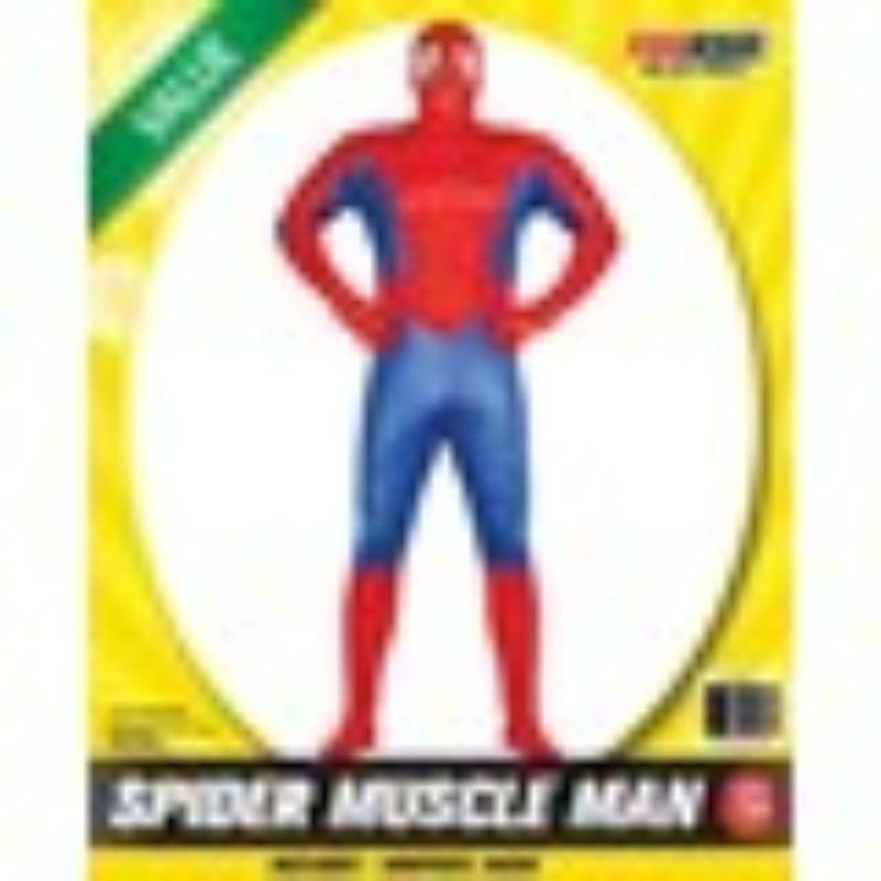 Mens Value Spider Muscle Man Costume