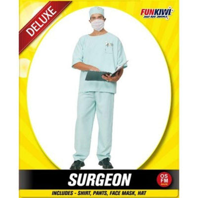 Mens Deluxe Surgeon Costume - The Base Warehouse