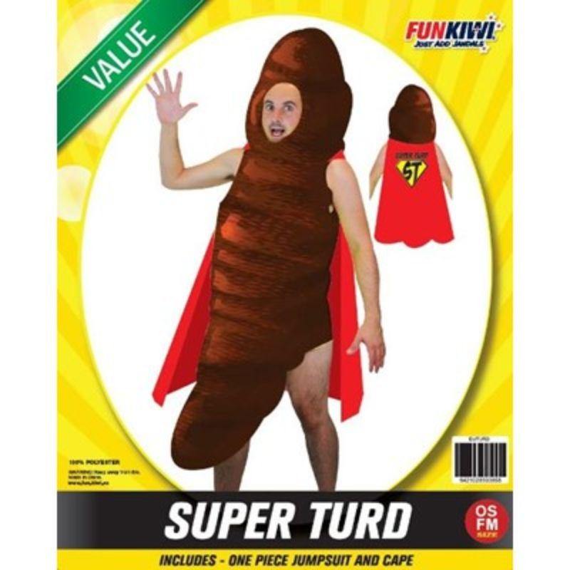 Adults Value Super Turd Costume - The Base Warehouse