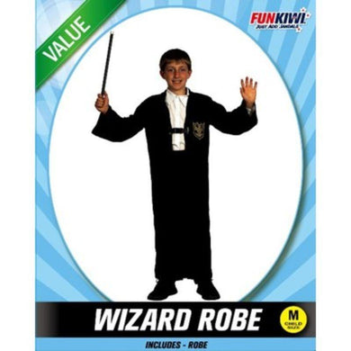 Kids Value Student Wizard Robe Costume - M - The Base Warehouse
