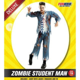 Load image into Gallery viewer, Mens Deluxe Zombie Student Man Costume - The Base Warehouse
