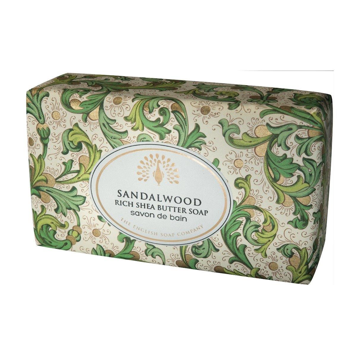 Sandalwood Shea Butter Scented Bath Soap Bar - The Base Warehouse