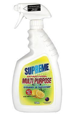 Supreme Antibacterial Sanitizing Spray - 750ml - The Base Warehouse