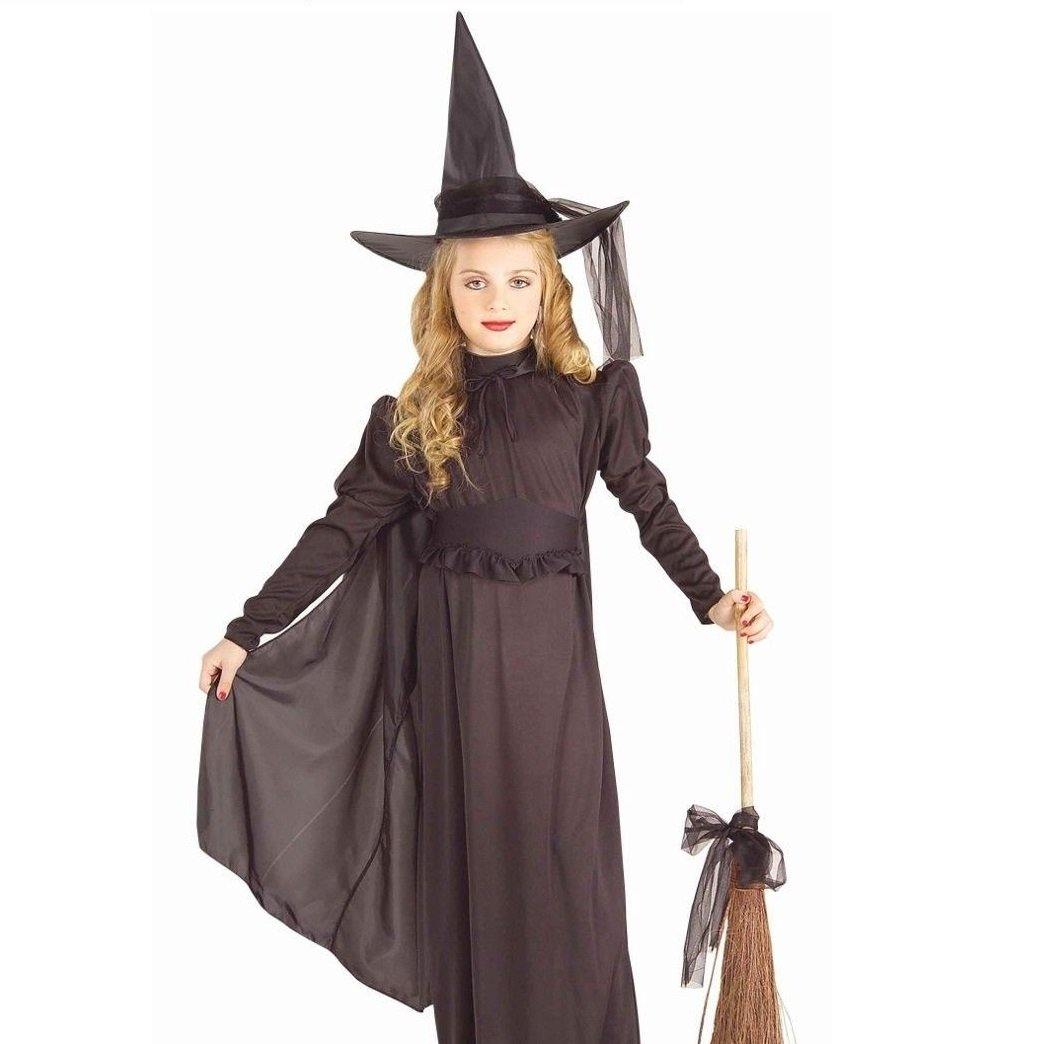 Girls Classic Witch Costume - M - The Base Warehouse