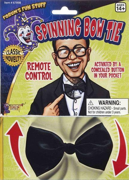 Spinning Bow Tie Costume Accessory - The Base Warehouse