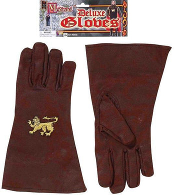 Mens Medieval Brown Gloves - The Base Warehouse