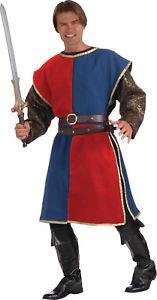 Blue/Red Medieval Tabard - The Base Warehouse