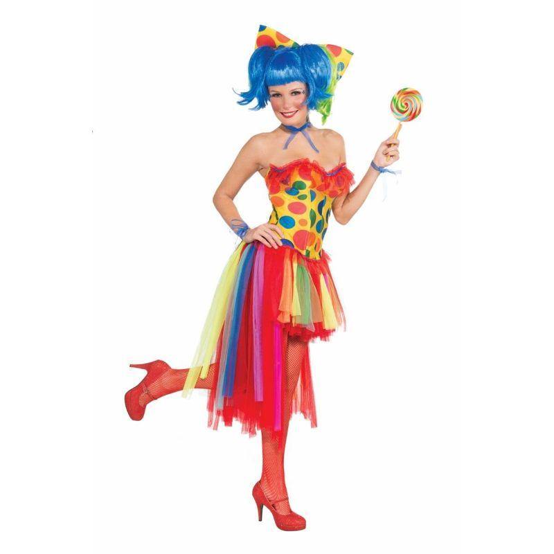 Womens Pippi Polka Dot Clown Tutu - The Base Warehouse