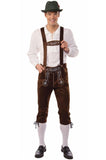 Load image into Gallery viewer, Mens German Oktoberfest Lederhosen Costume - Standard Size - The Base Warehouse
