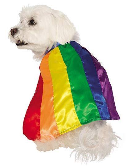 Rainbow Pet Cape - The Base Warehouse