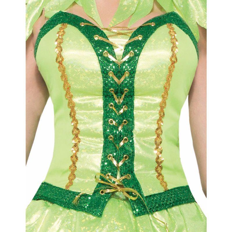 Adults Green Fairy Miss Pixie Corset - The Base Warehouse