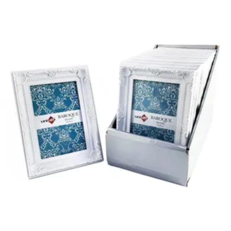 Classic White Photo Frame - 10cm x 15cm - The Base Warehouse