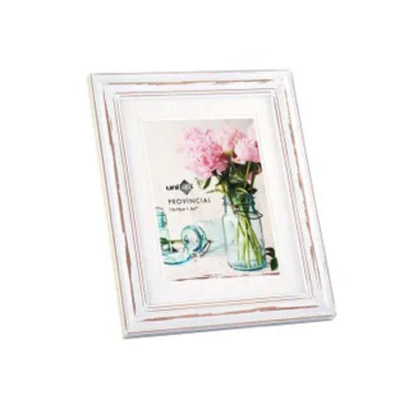 Distress White Frame - 20cm x 25cm