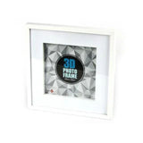 Load image into Gallery viewer, White 3D Frame - 30cm x 30cm / 20cm x 20cm - The Base Warehouse
