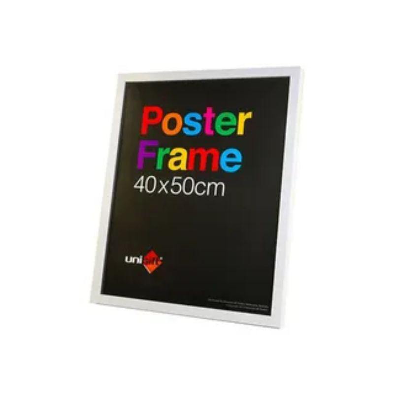 White MDF Poster Frame - 40cm x 50cm - The Base Warehouse